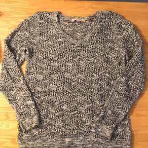 LOFT Crochet style sweater